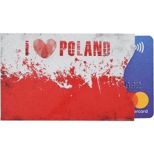 Koruma Etui antykradzieżowe na karty zbliżeniowe (I love Poland)