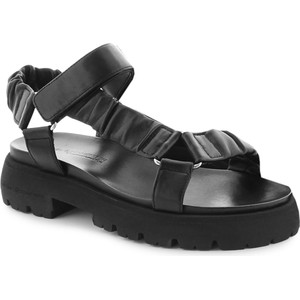 Czarne sandały Kennel + Schmenger w stylu casual z klamrami