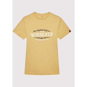 Żółta koszulka dziecięca Quiksilver dla chłopców