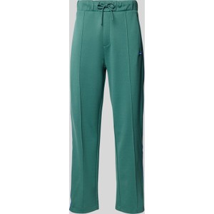 Zielone spodnie Hugo Blue z dresówki