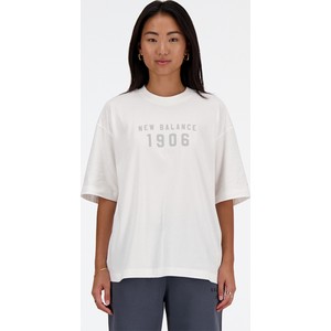 T-shirt New Balance w stylu klasycznym z krótkim rękawem z okrągłym dekoltem