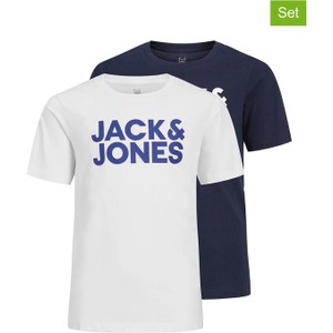 Koszulka dziecięca Jack & Jones Junior dla chłopców z bawełny