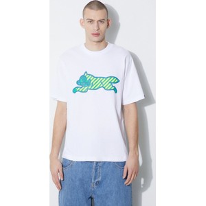 T-shirt Icecream z bawełny w młodzieżowym stylu z nadrukiem