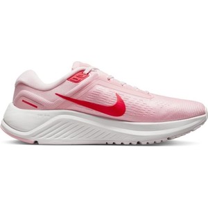 Różowe buty sportowe Nike sznurowane
