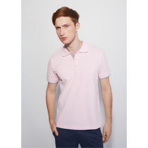 Różowa koszulka polo Ochnik