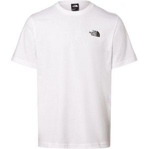 T-shirt The North Face w sportowym stylu z nadrukiem z bawełny