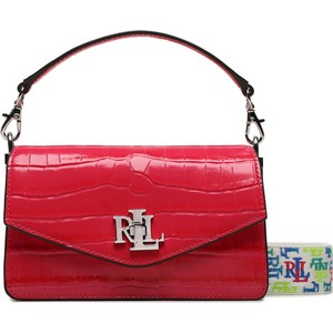 Czerwona torebka Ralph Lauren w młodzieżowym stylu