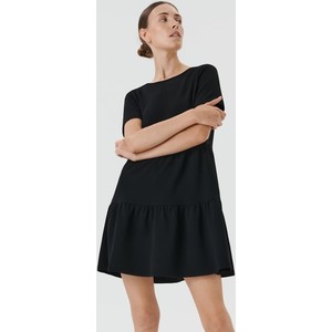 Czarna sukienka Sinsay w stylu casual mini