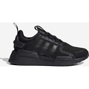 Czarne buty sportowe Adidas Originals sznurowane z płaską podeszwą