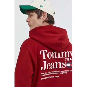 Bluza Tommy Jeans z nadrukiem z bawełny