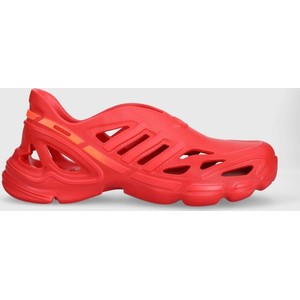 Czerwone buty sportowe Adidas Originals w sportowym stylu