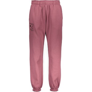 Różowe spodnie sportowe O´neill z bawełny