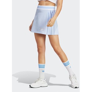 Niebieska spódnica Adidas w sportowym stylu