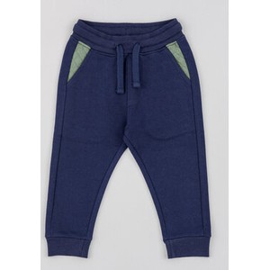 Granatowe spodnie dziecięce zippy dla chłopców