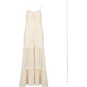 Sukienka ubierzsie.com z dekoltem w kształcie litery v z tkaniny