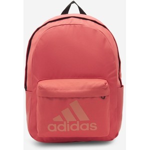 Czerwony plecak Adidas z nadrukiem