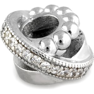 Lovrin srebrna zawieszka 925 beads z kuleczkami cyrkonie