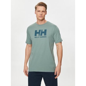 Zielony t-shirt Helly Hansen