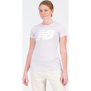 T-shirt New Balance z okrągłym dekoltem z krótkim rękawem w sportowym stylu