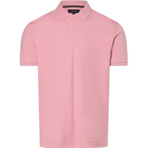 Różowa koszulka polo Andrew James w stylu casual