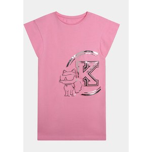 Różowa sukienka dziewczęca Karl Lagerfeld