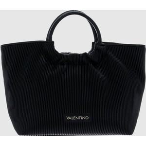 Czarna torebka Valentino by Mario Valentino matowa w stylu glamour