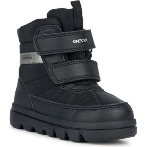 Buty dziecięce zimowe Geox na rzepy dla chłopców