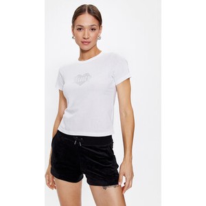 T-shirt Juicy Couture w młodzieżowym stylu z krótkim rękawem
