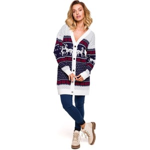 Sweter MOE w bożonarodzeniowy wzór
