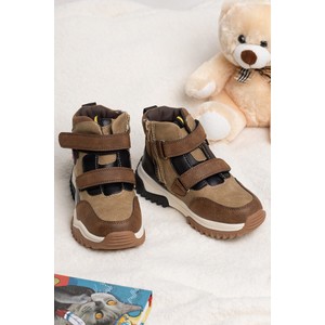 Buty dziecięce zimowe IVET na rzepy dla chłopców
