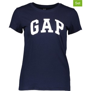T-shirt Gap z bawełny z okrągłym dekoltem