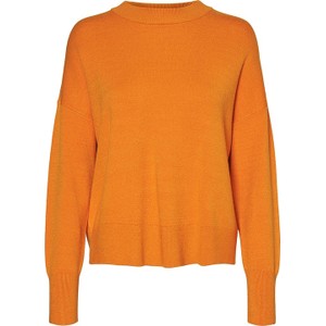 Pomarańczowy sweter Vero Moda w stylu casual