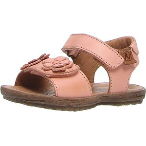 Różowe buty dziecięce letnie Naturino na rzepy