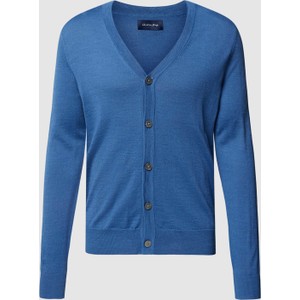 Niebieski sweter Christian Berg w stylu casual z wełny
