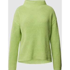 Zielony sweter Opus z bawełny