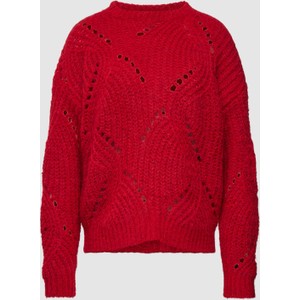 Czerwony sweter Novalanalove X P&c* z moheru