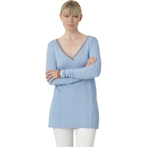 Niebieski sweter Ilse Jacobsen w stylu casual