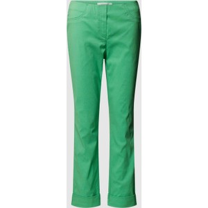 Zielone spodnie Stehmann w stylu casual