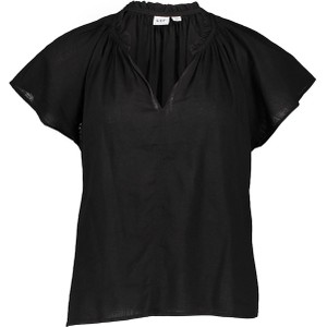 Bluzka Gap z dekoltem w kształcie litery v w stylu casual z bawełny