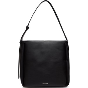 Czarna torebka Calvin Klein na ramię w stylu casual duża