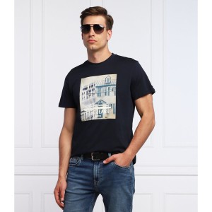 T-shirt Pepe Jeans z nadrukiem z krótkim rękawem