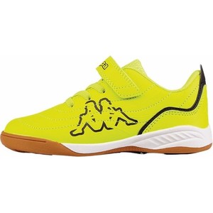 Żółte buty sportowe dziecięce Kappa sznurowane dla chłopców
