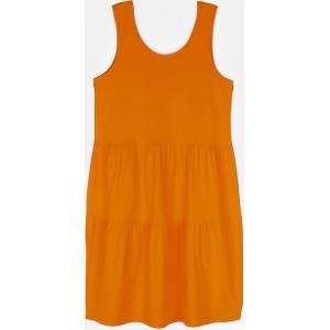 Pomarańczowa sukienka Gate mini prosta