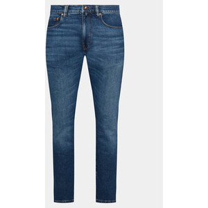 Niebieskie jeansy Pierre Cardin w street stylu