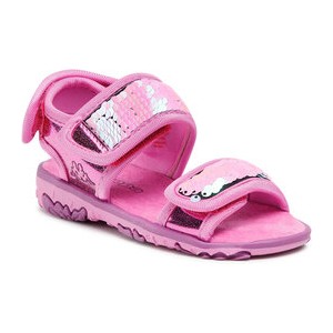 Różowe buty dziecięce letnie Kappa dla dziewczynek
