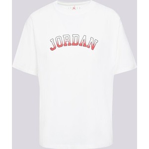 T-shirt Jordan w street stylu z okrągłym dekoltem z krótkim rękawem