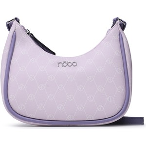 Fioletowa torebka NOBO średnia w młodzieżowym stylu na ramię