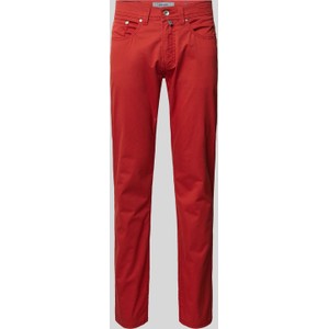 Czerwone spodnie Pierre Cardin