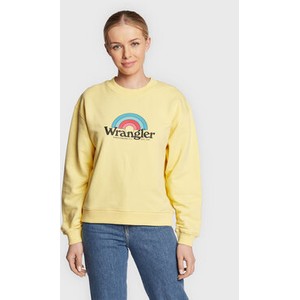 Żółta bluza Wrangler w stylu retro