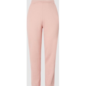 Różowe spodnie Tommy Hilfiger w stylu casual z bawełny